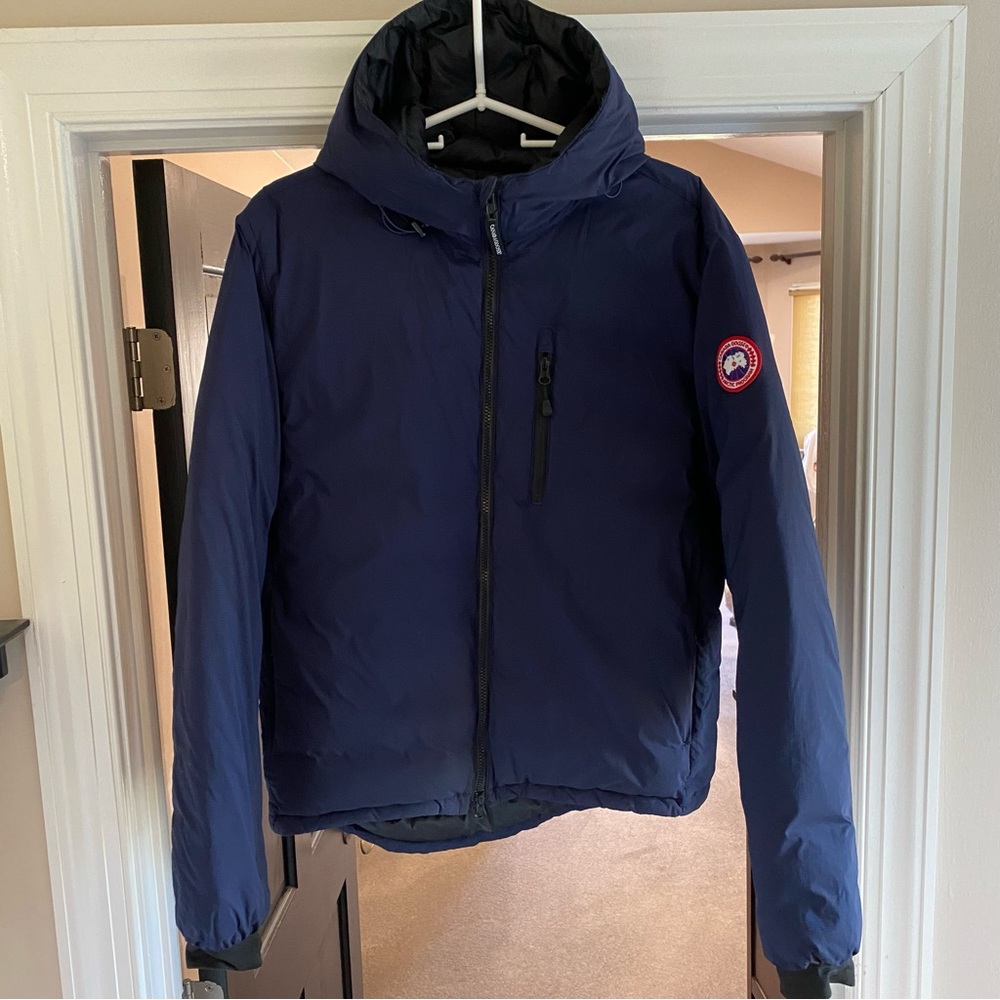 Canada Goose Lodge Hoody - Excellent - Mens Large - Atlantic Navy